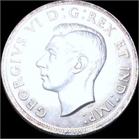 1939 Canadian Silver Dollar UNCIRCULATED