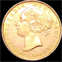 1888 Netherlands Gold $2 UNCIRCULATED