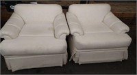 Pair of Marge Carson Inc. Armchairs