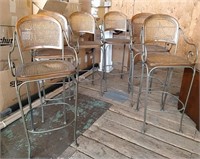 Set of 6 Bar Chairs