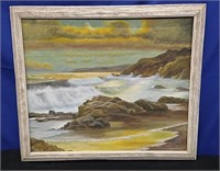 Frame Coastal Painting