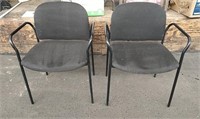 Pair Office Chairs