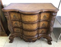 Pulaski 3-Drawer Chest with Claw Feet