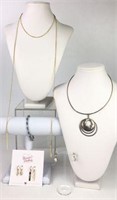 Sterling Silver Jewelry Including Forever Sterling