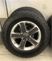 Bridgestone Dueler A/T Tires with Jeep Rims