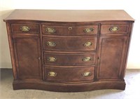 6-Drawer Mahogany Buffet