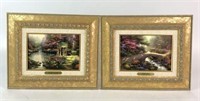 Thomas Kinkade "The Garden of Prayer" &