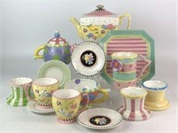 Teapots, Platter, Cups, Saucers & more