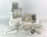 Cuisinart Food Processor & KitchenAid Hand Mixer