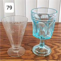Etched Crystal Glassware