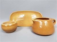 Russel Wright Iroquois Tray, Shaker & Creamer