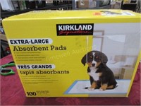 Kirkland XL Absorbent pet pads