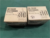 100 - 3-D .38 Special Wadcutter Police Ammo