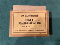 20 - 30-06 AN-M2 Ball Ammo