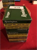 25 - Remington 20GA 2-3/4in. Rifled Slugs