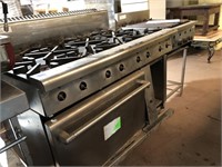 Waldorf 1200mm 8 Burner Gas Range