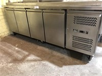 AG 4 Door 2.2m Underbench Refrigerator