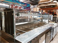 5 Bay Glass Fronted Bain Marie