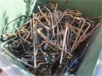 Contents Bin incl Copper Tube & Fittings
