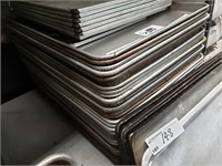 16 Aluminium Baking Trays 600 x 400mm