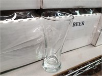 4 Boxes of 18 Beer Glasses