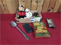 Vintage Teddy Bear Soldier, Cat and More