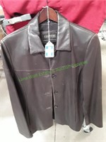 Brown Couture Leather Jacket