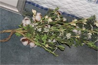 Bouquet of babies breath and cotton,