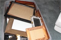 Lot of picture frames