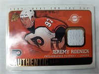 2003 AUTHENTIC  GAME WORN JERSEY CARD /  GEM MINT