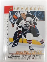 AUTOGRAPHED 97/98 BE A PLAYER BRIAN HOLZINGER -