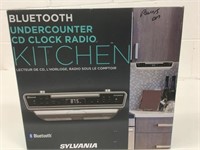 Sylvania Bluetooth Under Counter CD Clock Radio
