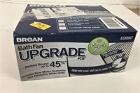 New Broan Bath Fan Upgrade Kit