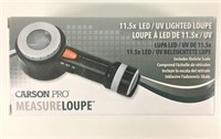 Carson Pro 11.5x LED/UV Lighted Loupe