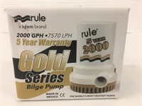 Rule Gold Series 2000 GPH Bilge Pump