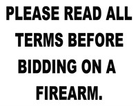 Firearm Terms & Conditions
