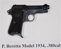 P. Beretta Model 1934, 9 Corto