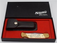 Schrade Scrimshaw Folding Knife