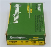 Remington 12ga Slugger, 5 Rounds