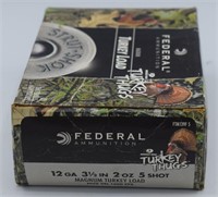 Federal 12ga 3 1/2" Turkey Load, 10 Rounds