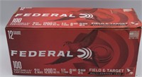 Federal 12ga, Field & Target, 100 Rounds