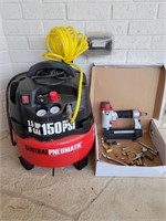Central Pneumatic Compressor with Attachments