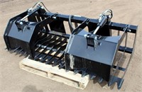 Skid Steer Rock & Brush Grapple