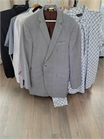 Men’s Clothing Lot (11) Dress Shirts (1) Suit Coat