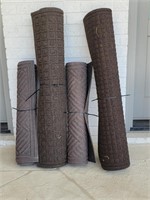 (4) Outdoor Area Rugs