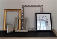Lot of (5) Picture Frames as pictured