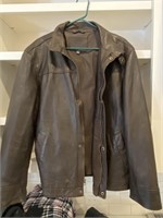 Men’s Medina Brown Leather Jacket