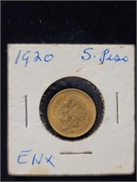 1920  Gold S. Peso, Mexico
