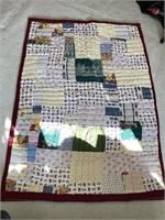 Hand Stitched Quilt by Ladies Group of Mississippi
