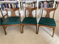 6 Midcentury Modern Stanley Dining Chairs